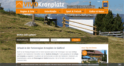 Desktop Screenshot of kronplatz.net
